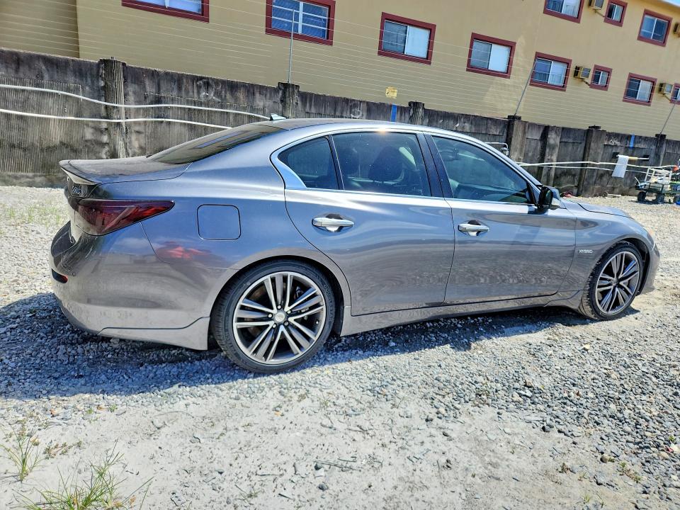 2014 Infiniti VIN JN1AV7AP3EM690484 COPART salvage auction — WATER/FLOOD, Fl - Cert Of Title-Slvg Rebld Flood, sold $700 on 2026-07-10 (photo 3)