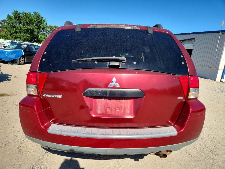 2006 Mitsubishi Endeavor VIN 4A4MN21S86E048848 COPART salvage auction — FRONT END, Va - Certificate Of Title, sold $200 on 2026-07-07 (photo 6)
