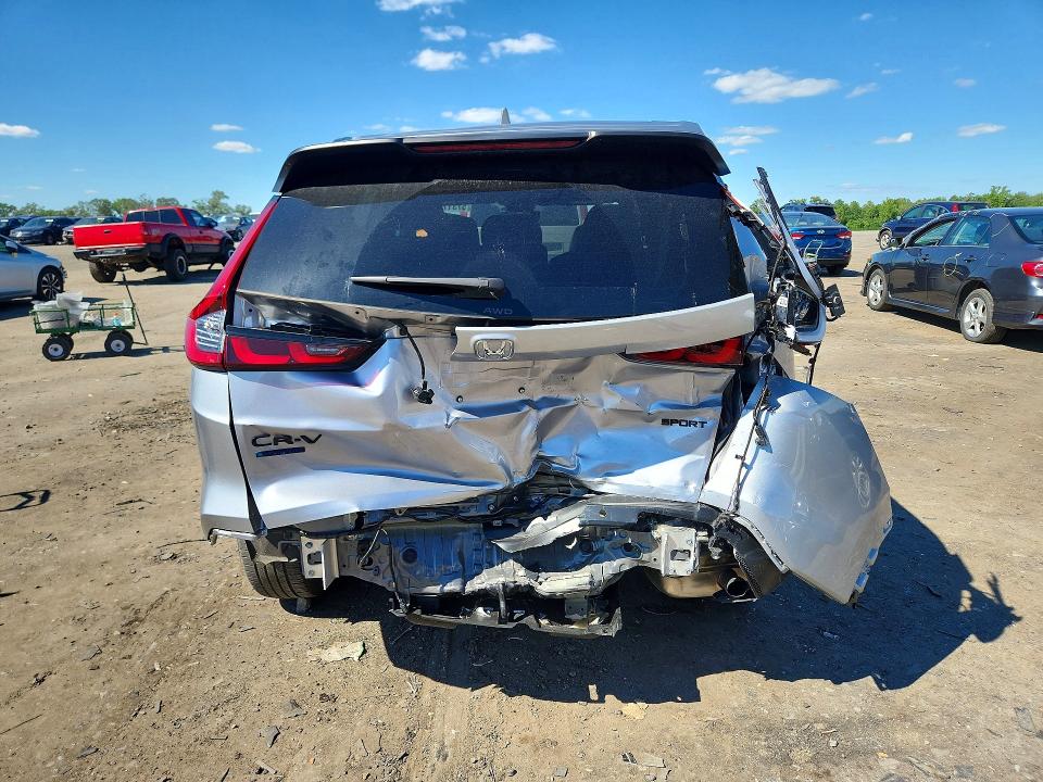2026 Honda Cr-v VIN 7FARS6H86TE035280 COPART salvage auction — REAR END, Va - Cert Of Title - Salvage, sold $12,100 on 2026-07-29 (photo 6)