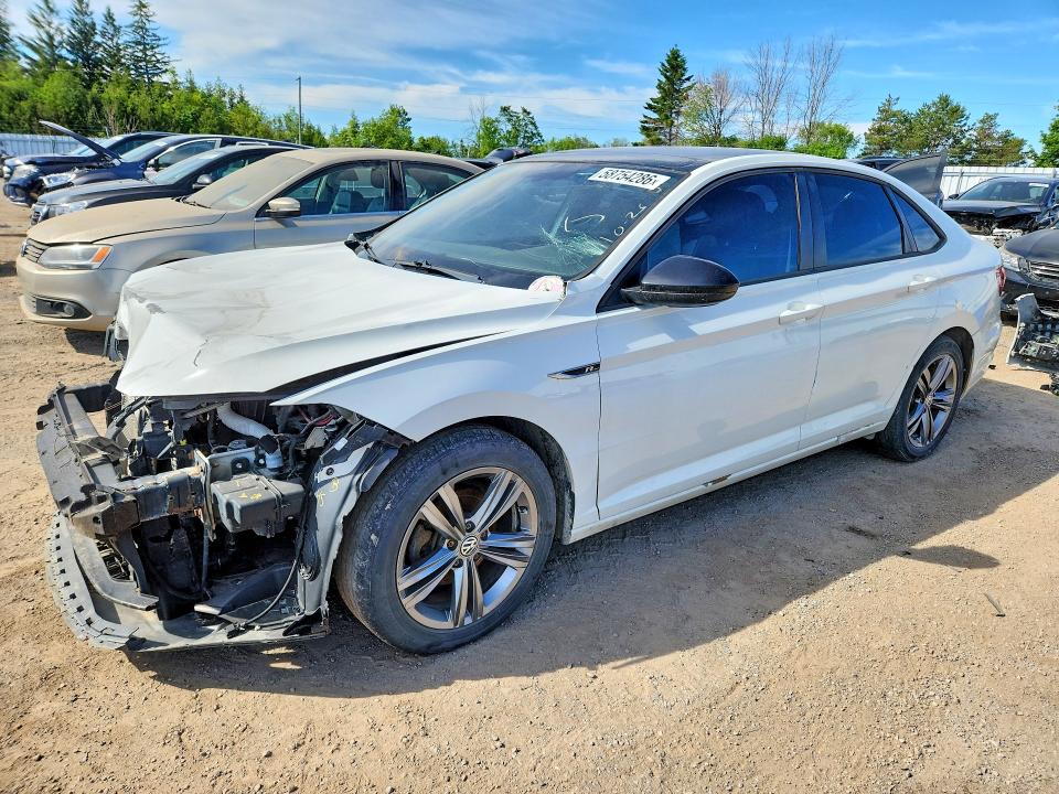 2020 Volkswagen Jetta VIN 3VWW57BU8LM041611 COPART salvage auction — FRONT END, On - Permit Salvage (P), sold $950 on 2026-07-30 (photo 1)