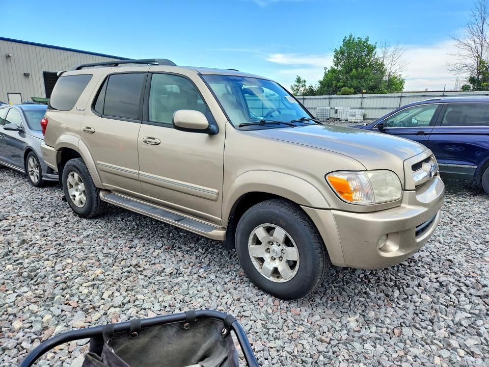 2006 Toyota Sequoia VIN 5TDBT48A16S274835 COPART salvage auction — HAIL, Wi - Junked Vehicle Bill Of Sale, sold $1,250 on 2026-07-06 (photo 4)