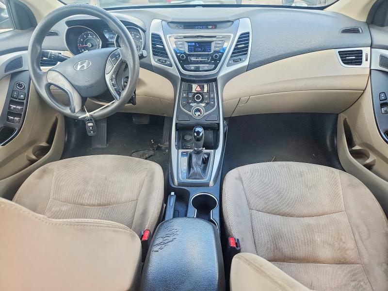 2014 Hyundai Elantra VIN 5NPDH4AE0EH521774 COPART salvage auction — MECHANICAL, Fl - Certificate Of Title, sold $1,750 on 2026-07-02 (photo 8)