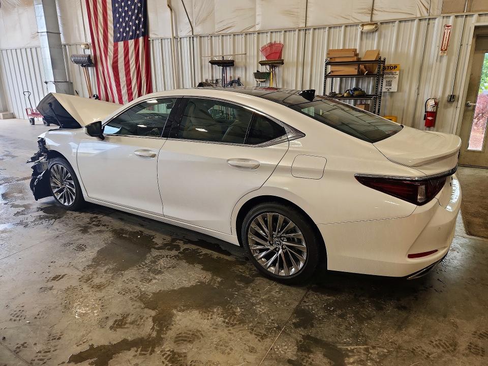 2025 Lexus ES VIN 58AFZ1B19SU218871 COPART salvage auction — FRONT END, Wi - Cert Of Title-Claim Paid, sold $27,250 on 2026-07-07 (photo 2)