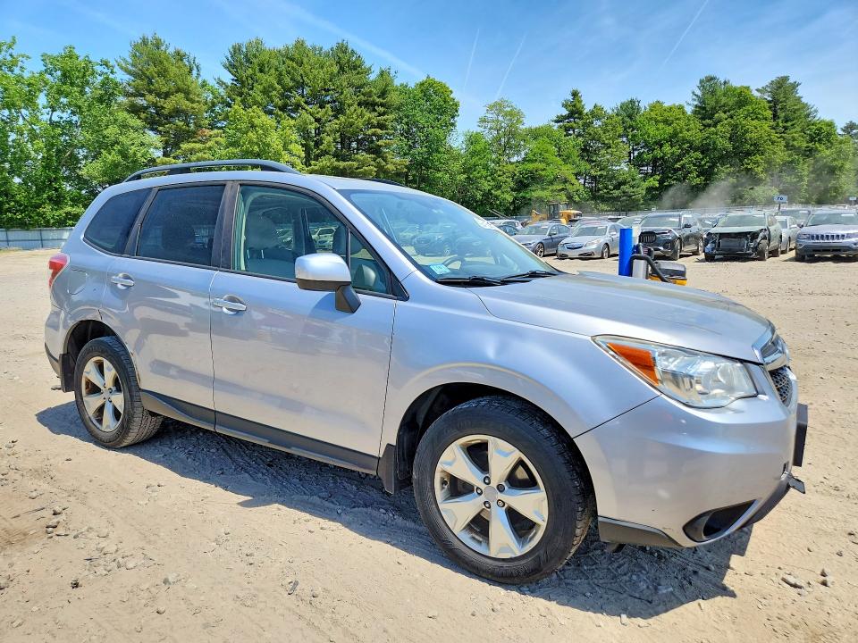 2016 Subaru Forester VIN JF2SJAGC7GH547470 COPART salvage auction — FRONT END, Ma - Cert Of Title-Reconstrctd Coll, sold $425 on 2026-07-09 (photo 4)