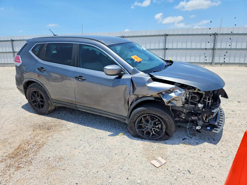 2016 Nissan Rogue VIN JN8AT2MT8GW006944 COPART salvage auction — FRONT END, Tx - Salvage Vehicle Title, sold $400 on 2026-07-16 (photo 4)