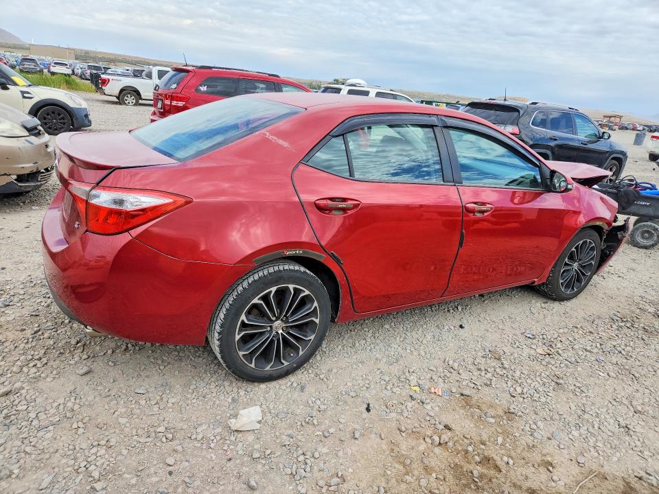 2015 Toyota Corolla VIN 5YFBURHE8FP280525 COPART salvage auction — FRONT END, UT - SALVAGE CERTIFICATE, sold $2,100 on 2026-07-02 (photo 3)