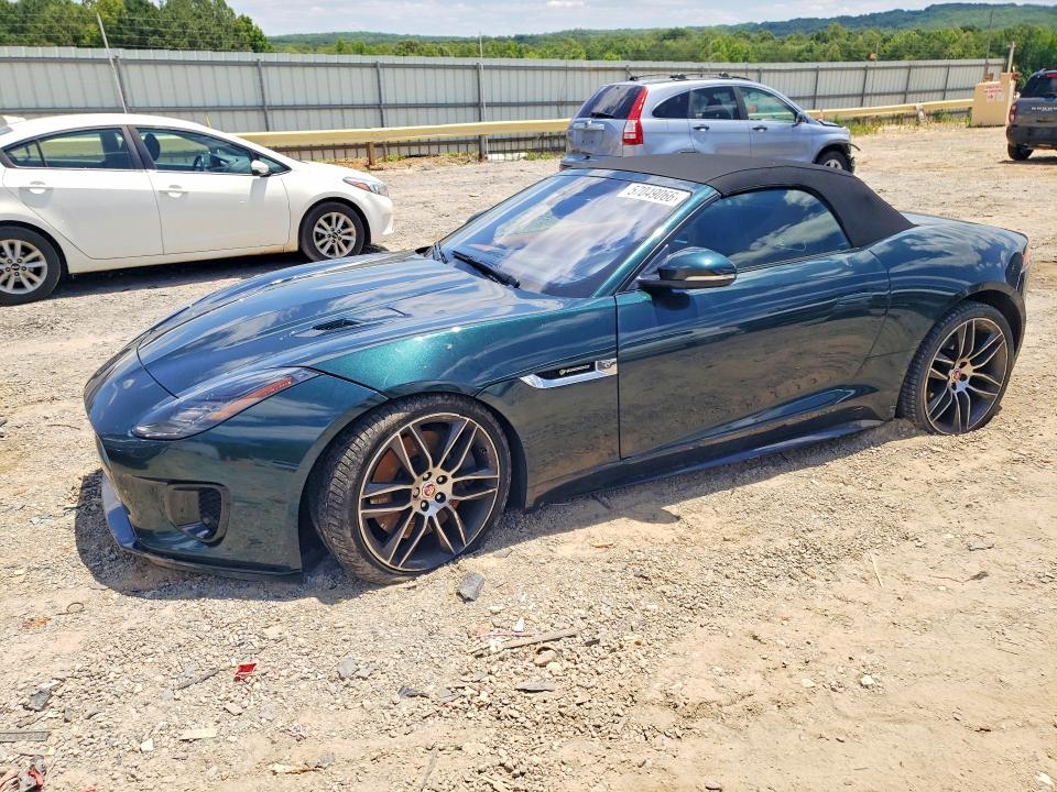 2020 Jaguar F-type VIN SAJD85FV4LCK67396 COPART salvage auction — FRONT END, FL - CERT OF TITLE SLVG REBUILDABLE, sold $12,200 on 2026-07-24 (photo 1)