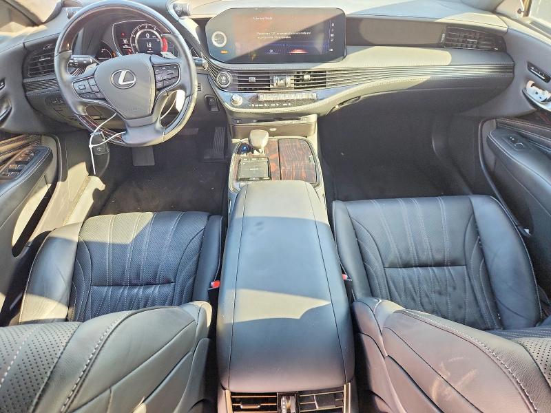 2022 Lexus Ls 500 VIN JTHD51FF5N5017163 COPART salvage auction — FRONT END, Tx - Salvage Vehicle Title, sold $24,100 on 2026-07-02 (photo 8)