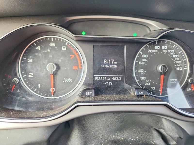 2013 Audi A4 allroad VIN WA19FAFL0DA237997 COPART salvage auction — REAR END, PA - CERTIFICATE OF SALVAGE, sold $1,200 on 2026-07-14 (photo 9)
