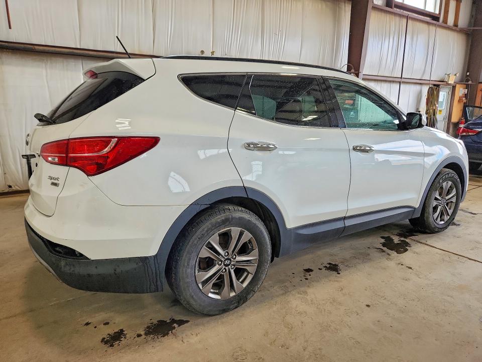 2015 Hyundai Santa fe VIN 5XYZUDLB1FG273919 COPART salvage auction — REAR END, Ab - Oop - Active, sold $3,750 on 2026-07-09 (photo 3)