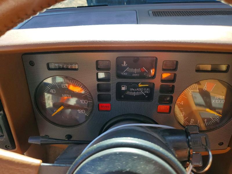 1988 Pontiac Fiero VIN 1G2PG1198JP213787 COPART salvage auction — MECHANICAL, CA - CERTIFICATE OF TITLE, sold $250 on 2026-08-20 (photo 9)