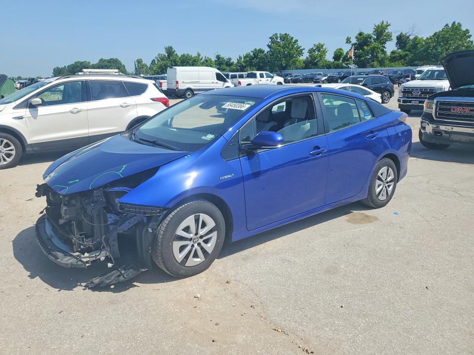 2018 Toyota Prius VIN JTDKBRFU8J3062697 COPART salvage auction — FRONT END, MO - SALVAGE CERTIFICATE OF TITLE, sold $5,100 on 2026-07-31 (photo 1)