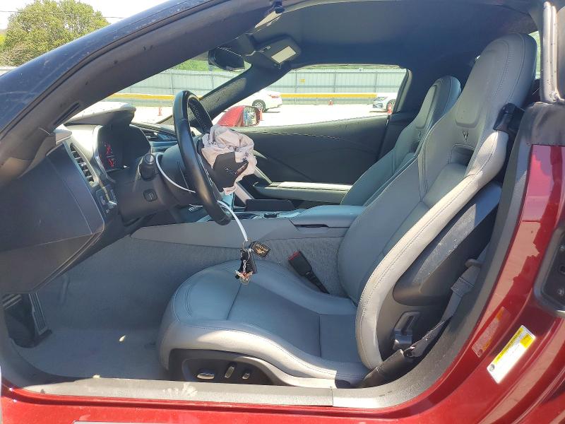 2019 Chevrolet Corvette VIN 1G1YK3D70K5101754 COPART salvage auction — FRONT END, Tn - Salvage Certificate, sold $20,400 on 2026-07-29 (photo 7)