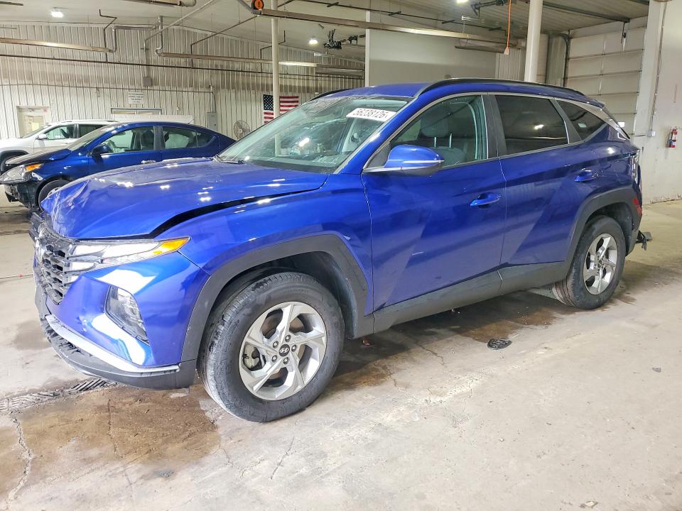 2022 Hyundai Tucson VIN 5NMJBCAE4NH119056 COPART salvage auction — REAR END, Pa - Certificate Of Salvage, sold $4,400 on 2026-07-03 (photo 1)