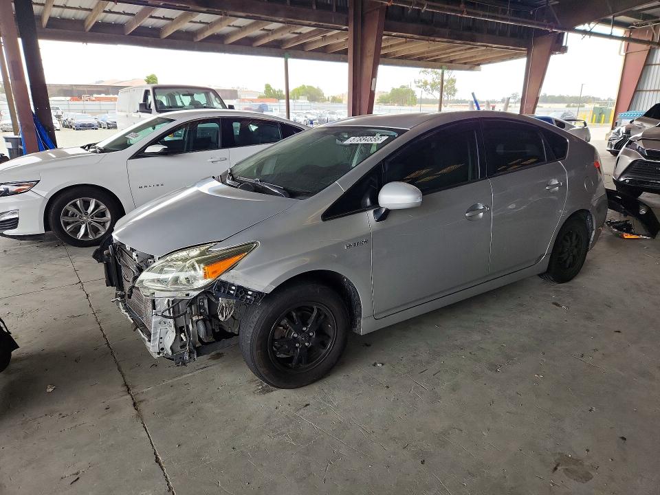 2012 Toyota Prius VIN JTDKN3DU2C5388199 COPART salvage auction — FRONT END, CA - SALVAGE CERTIFICATE, sold $300 on 2026-07-16 (photo 1)