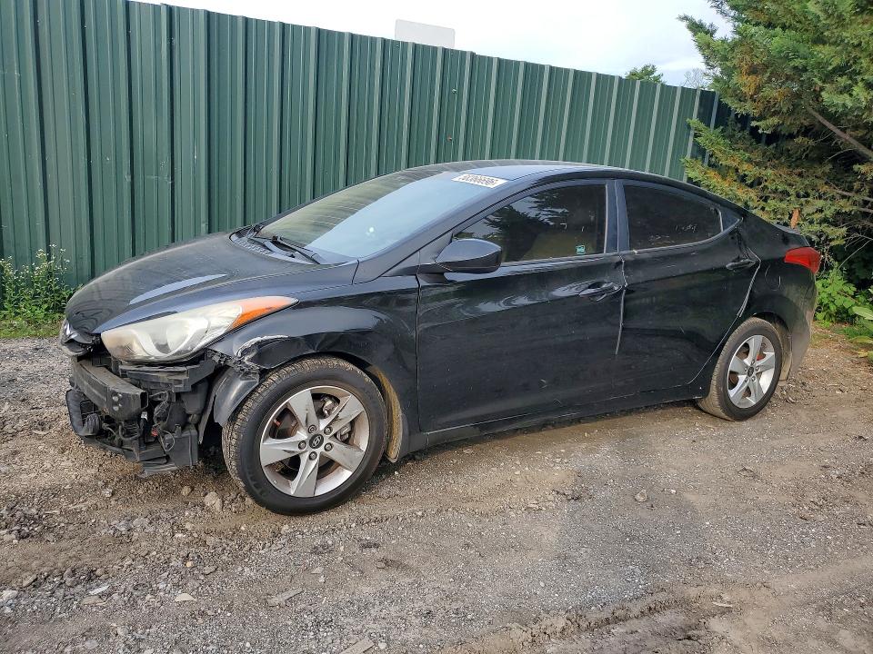 2012 Hyundai VIN KMHDH4AEXCU332922 COPART salvage auction — FRONT END, Md - Cert Of Salvage > 75% Damage, sold $950 on 2026-07-27 (photo 1)
