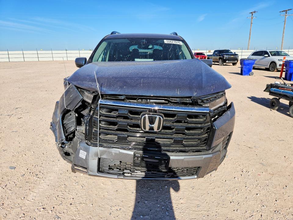 2026 Honda VIN 5FNYG1H87TB019598 COPART salvage auction — FRONT END, Tx - Salvage Vehicle Title, sold $675 on 2026-07-29 (photo 5)