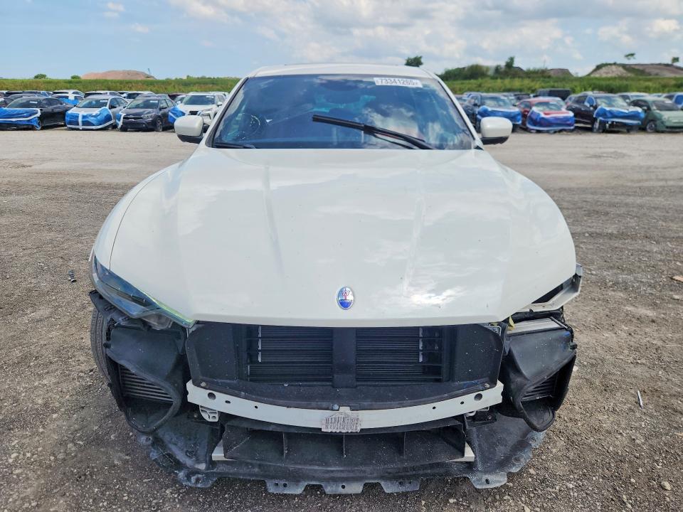 2019 Maserati Levante VIN ZN661XUS8KX337360 COPART salvage auction — FRONT END, Salvage Title, sold $6,200 on 2026-07-30 (photo 5)
