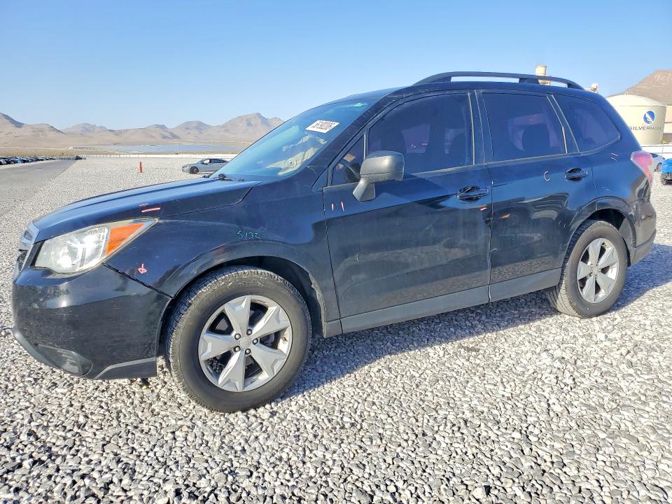 2016 Subaru Forester VIN JF2SJABC6GH502348 COPART salvage auction — SIDE, Nv - Salvage Title, sold $1,250 on 2026-07-27 (photo 1)