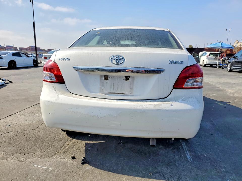 2007 Toyota Yaris VIN JTDBT923471119704 COPART salvage auction — FRONT END, Ca - Salvage Certificate, sold $800 on 2026-07-08 (photo 6)
