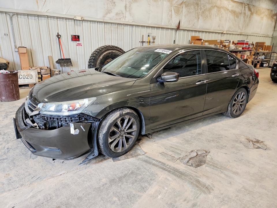 2014 Honda VIN 1HGCR2F51EA229128 COPART salvage auction — FRONT END, Wi - Certificate Of Title, sold $2,150 on 2026-07-06 (photo 1)