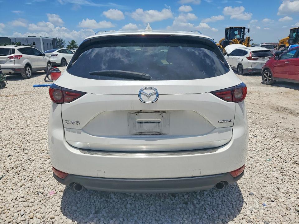 2021 Mazda Cx-5 VIN JM3KFADM4M0303273 COPART salvage auction — FRONT END, Fl - Cert Of Title Slvg Rebuildable, sold $10 on 2026-07-28 (photo 6)