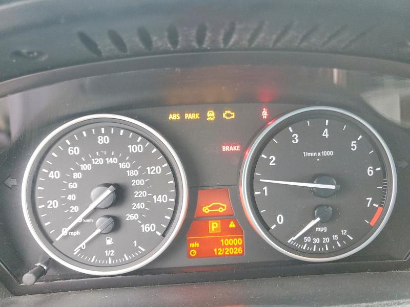 2012 BMW X5 VIN 5UXZV8C51CL422729 COPART salvage auction — NORMAL WEAR, Ny - Certificate Of Title, sold $600 on 2026-07-29 (photo 9)