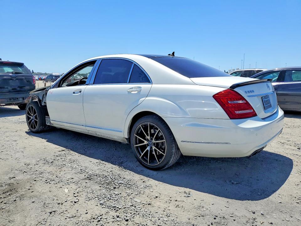 2013 Mercedes-benz S-klasse VIN WDDNG9EB7DA528611 COPART salvage auction — FRONT END, Ca - Salvage Certificate, sold $1,850 on 2026-07-09 (photo 2)