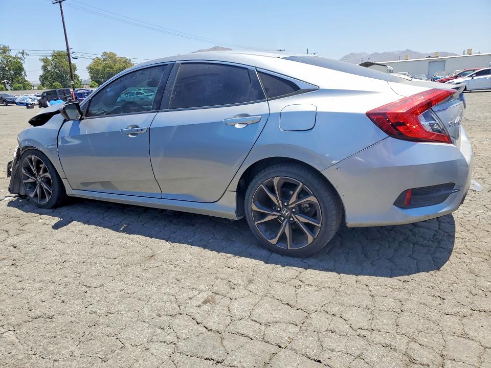 2020 Honda Civic VIN 19XFC2F85LE202502 COPART salvage auction — FRONT END, Ca - Salvage Certificate, sold $3,900 on 2026-07-09 (photo 2)