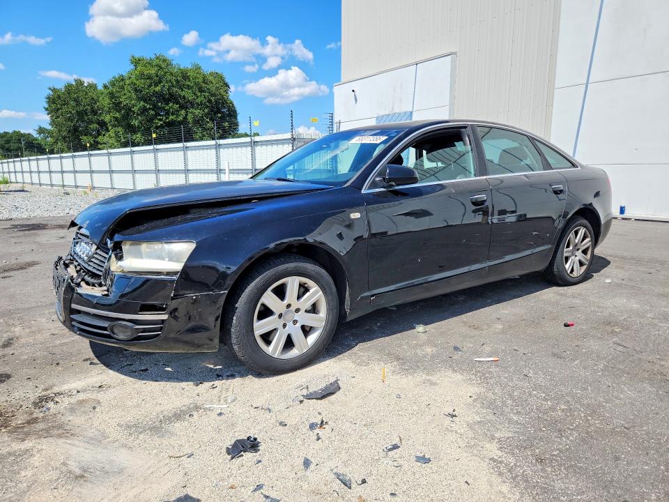 2005 Audi A6 VIN WAUDG74FX5N120674 COPART salvage auction — FRONT END, Fl - Cert Of Ttl-Rebuilt&Slvg Rbld, sold $350 on 2026-07-08 (photo 1)