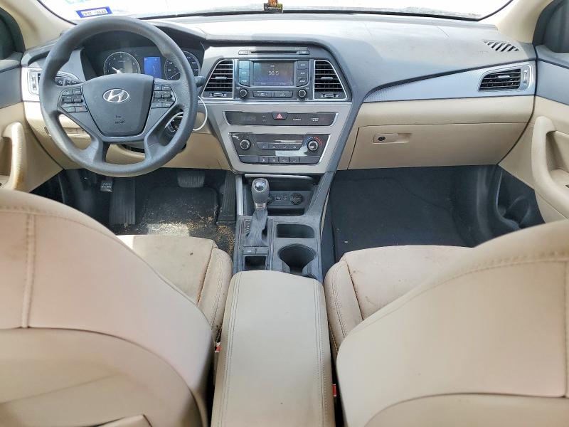 2015 Hyundai Sonata VIN 5NPE24AFXFH007625 COPART salvage auction — MINOR DENT/SCRATCHES, Tx - Salvage Vehicle Title, sold $1,050 on 2026-07-09 (photo 8)