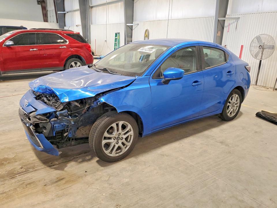 2017 Toyota Yaris VIN 3MYDLBYV1HY185392 COPART salvage auction — FRONT END, Ne - Cert Of Title-Salvage, sold $1,700 on 2026-07-09 (photo 1)
