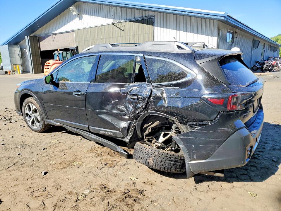 2021 Subaru Outback VIN 4S4BTAPC1M3137244 COPART salvage auction — SIDE, CT - CERT OF TITLE-SALVAGE, sold $4,550 on 2026-07-02 (photo 2)