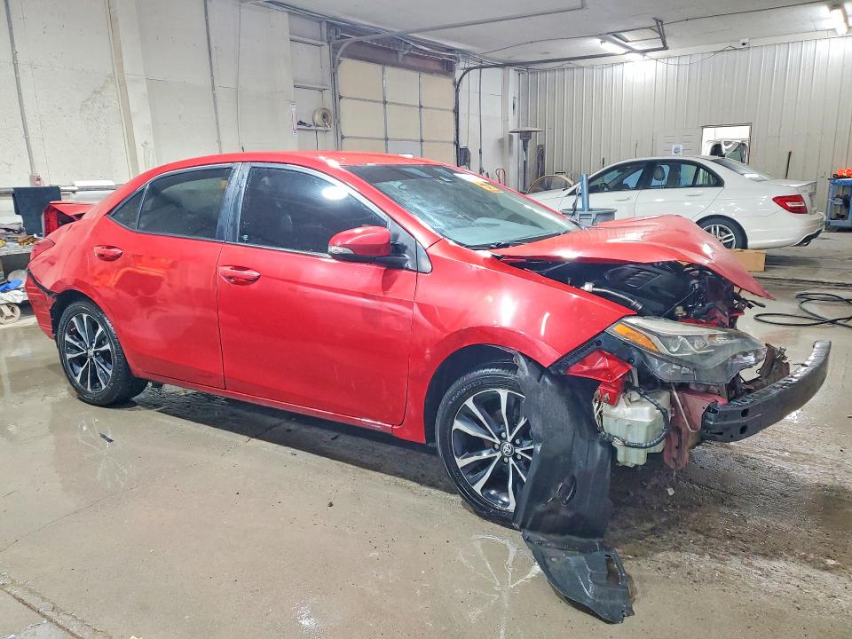 2017 Toyota Corolla VIN 5YFBURHE8HP660760 COPART salvage auction — ALL OVER, Tn - Salvage Certificate, sold $575 on 2026-07-30 (photo 4)
