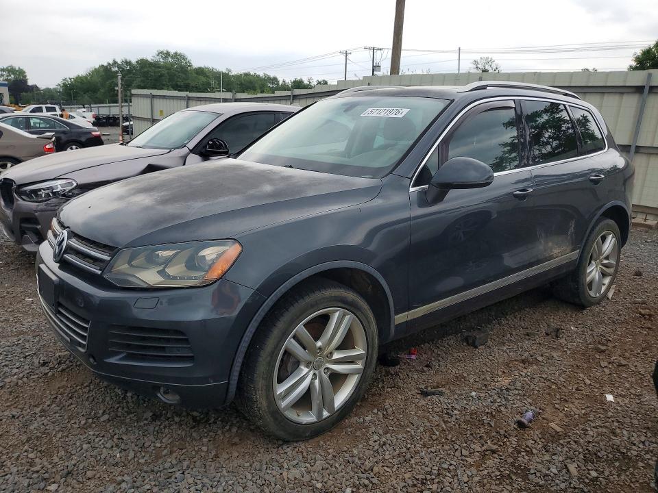 2012 Volkswagen Touareg VIN WVGEK9BP0CD006727 COPART salvage auction — MINOR DENT/SCRATCHES, NJ - CERTIFICATE OF TITLE, sold $1,050 on 2026-07-02 (photo 1)