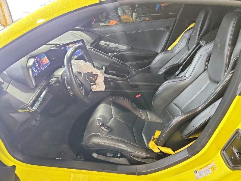 2020 Chevrolet Corvette VIN 1G1Y62D49L5105596 COPART salvage auction — SIDE, Tx - Certificate Of Title, sold $7,200 on 2026-08-26 (photo 7)