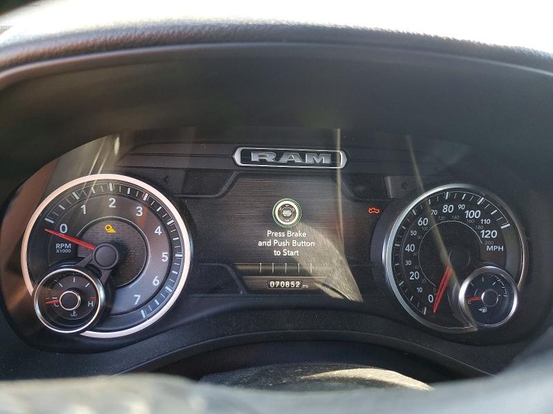 2020 Ram 1500 VIN 1C6SRFFT6LN382262 COPART salvage auction — MINOR DENT/SCRATCHES, TN - SALVAGE CERTIFICATE, sold $13,800 on 2026-07-27 (photo 9)