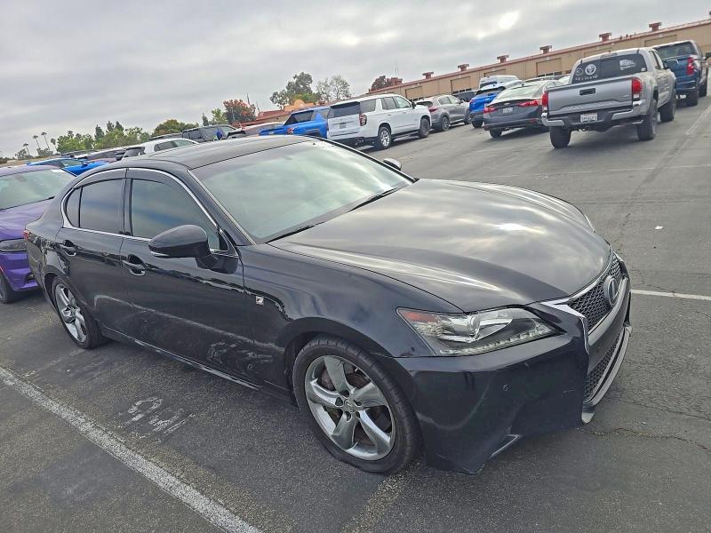 2013 Lexus Gs VIN JTHBE1BL4D5000825 COPART salvage auction — MINOR DENT/SCRATCHES, Ca - Dis/Dlr/Exp Only Clean Title (P), sold $4,400 on 2026-07-24 (photo 1)