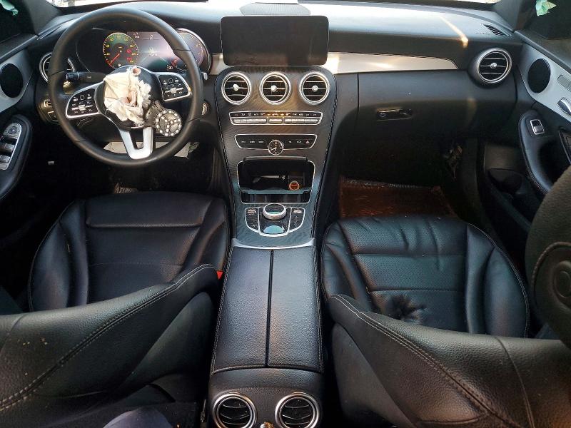 2021 Mercedes-benz C class VIN W1KWF8DB5MR637556 COPART salvage auction — FRONT END, Ny - Certificate Of Title, sold $125 on 2026-07-28 (photo 8)