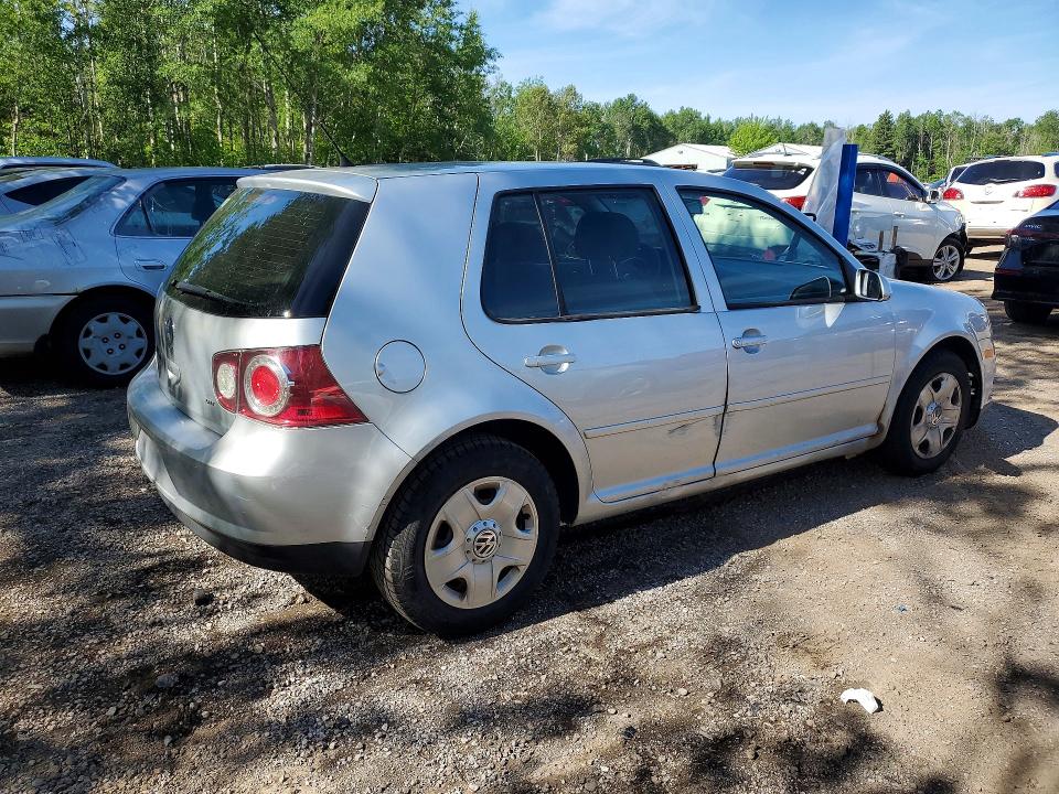2009 Volkswagen Golf VIN 9BWEL41J694016906 COPART salvage auction — FRONT END, On - Permit No Brand - Unfit, sold $175 on 2026-07-28 (photo 3)