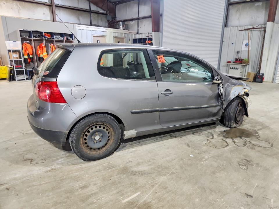 2008 Volkswagen Rabbit VIN WVWAB71K98W118659 COPART salvage auction — ALL OVER, CO - BILL OF SALE-PARTS ONLY, sold $400 on 2026-08-13 (photo 3)
