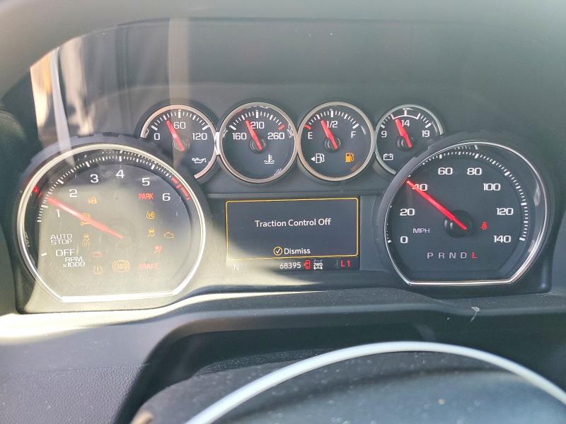 2022 Chevrolet Silverado VIN 3GCPYBEK6NG163722 COPART salvage auction — Burn Engine, CA - SALVAGE CERTIFICATE, sold $9,300 on 2026-07-02 (photo 9)