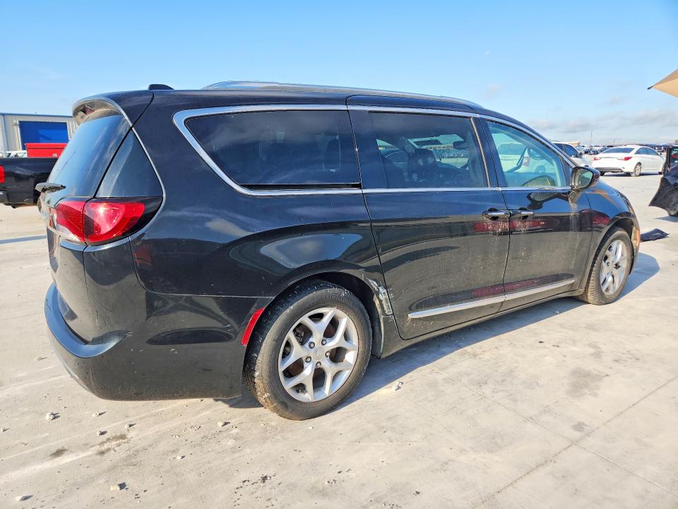 2018 Chrysler Pacifica VIN 2C4RC1EG0JR330304 COPART salvage auction — MECHANICAL, Tx - Certificate Of Title, sold $3,850 on 2026-07-02 (photo 3)