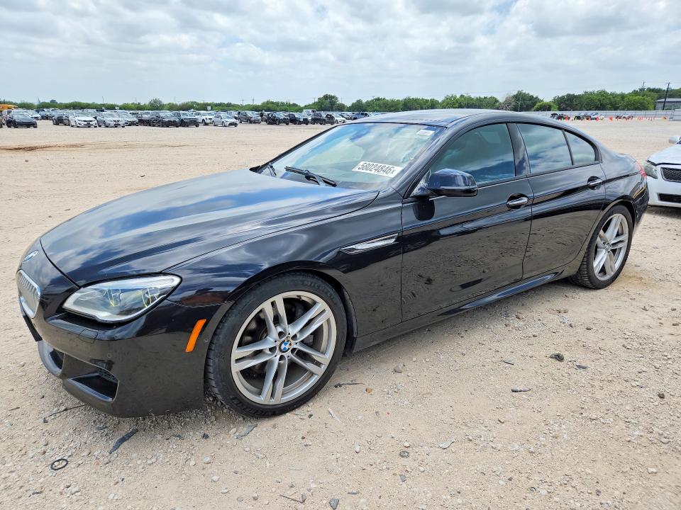 2016 BMW 6 series VIN WBA6D6C5XGGF94767 COPART salvage auction — MINOR DENT/SCRATCHES, Tx - Certificate Of Title (P), sold $6,700 on 2026-07-27 (photo 1)