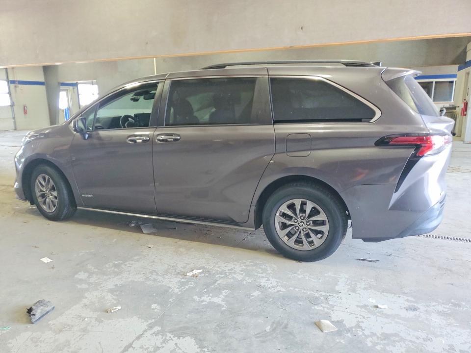 2021 Toyota VIN 5TDJSKFCXMS007892 COPART salvage auction — SIDE, Va - Cert Of Title - Salvage, sold $13,400 on 2026-07-02 (photo 2)