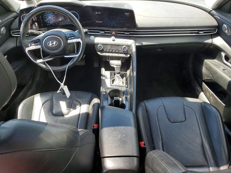 2022 Hyundai Elantra VIN KMHLP4AG7NU293886 COPART salvage auction — REAR END, Ny - Mv-907A Salvage Certificate, sold $4,600 on 2026-07-20 (photo 8)