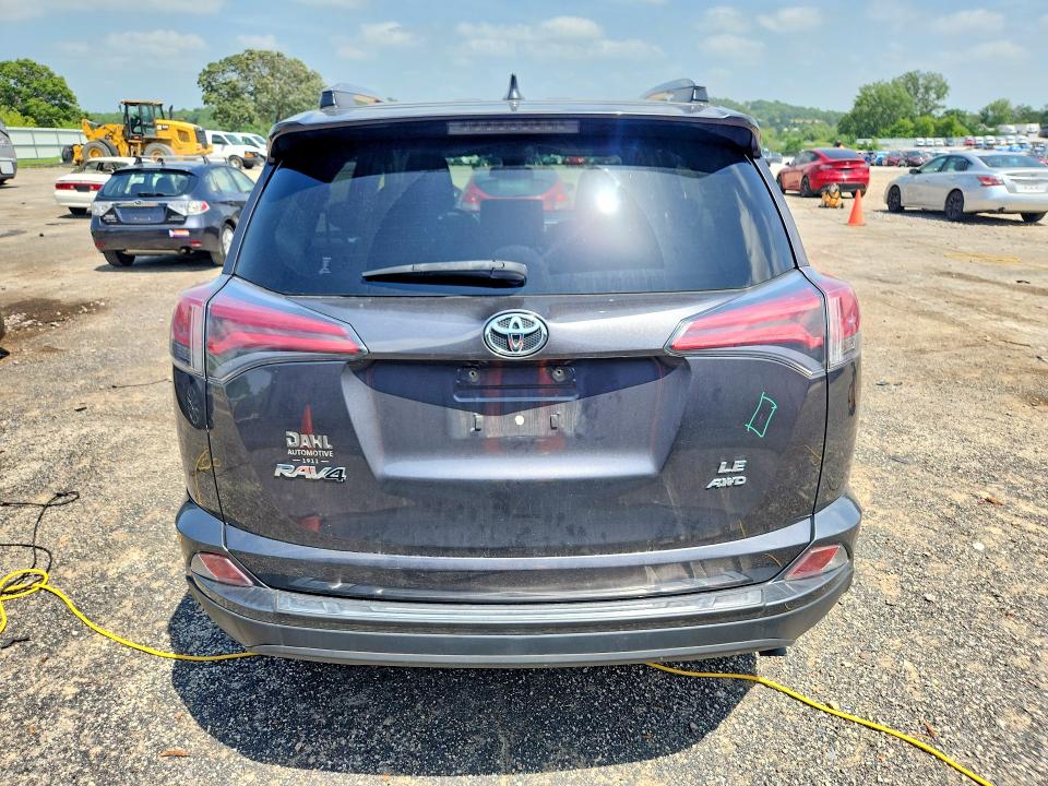 2017 Toyota Rav 4 VIN JTMBFREV2HJ143070 COPART salvage auction — HAIL, Salvage Title, sold $2,600 on 2026-07-28 (photo 6)