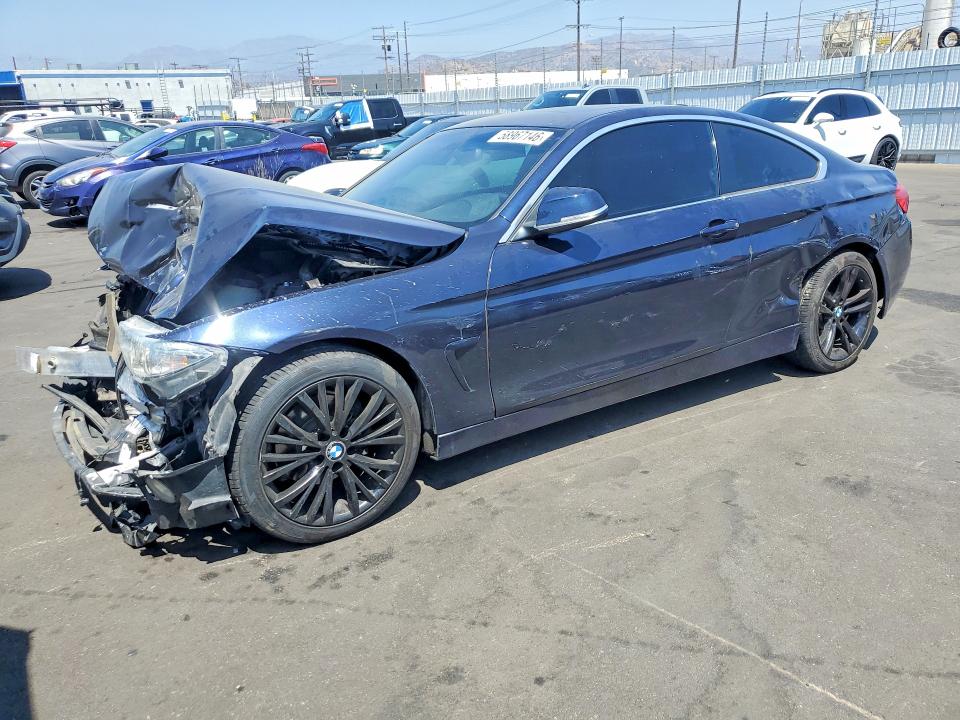 2016 BMW VIN WBA3N7C54GK225550 COPART salvage auction — FRONT END, Ca - Salvage Certificate, sold $525 on 2026-08-05 (photo 1)