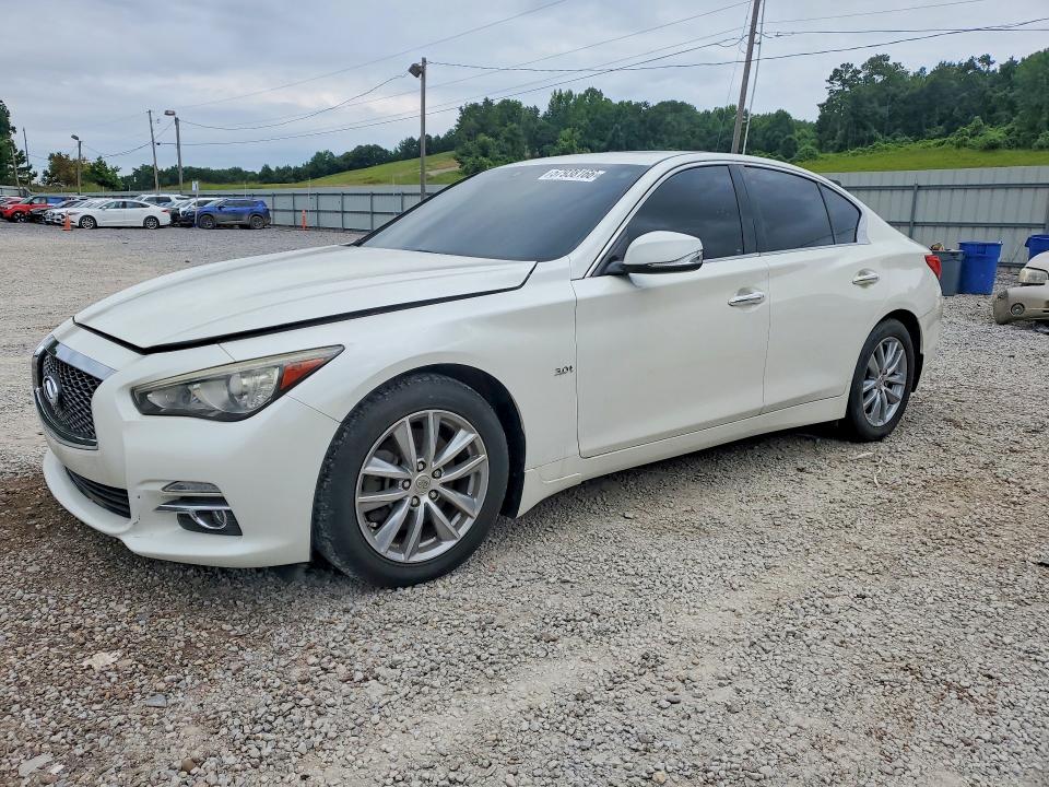 2017 Infiniti Q50 VIN JN1EV7AP1HM741440 COPART salvage auction — MECHANICAL, Salvage Title, sold $2,550 on 2026-07-29 (photo 1)