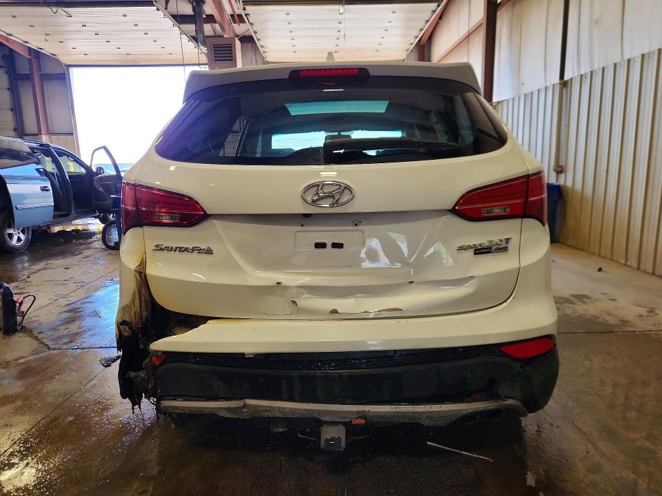 2016 Hyundai Santa fe VIN 5XYZWDLA7GG326996 COPART salvage auction — BURN, Pa - Certificate Of Salvage, sold $175 on 2026-07-24 (photo 6)